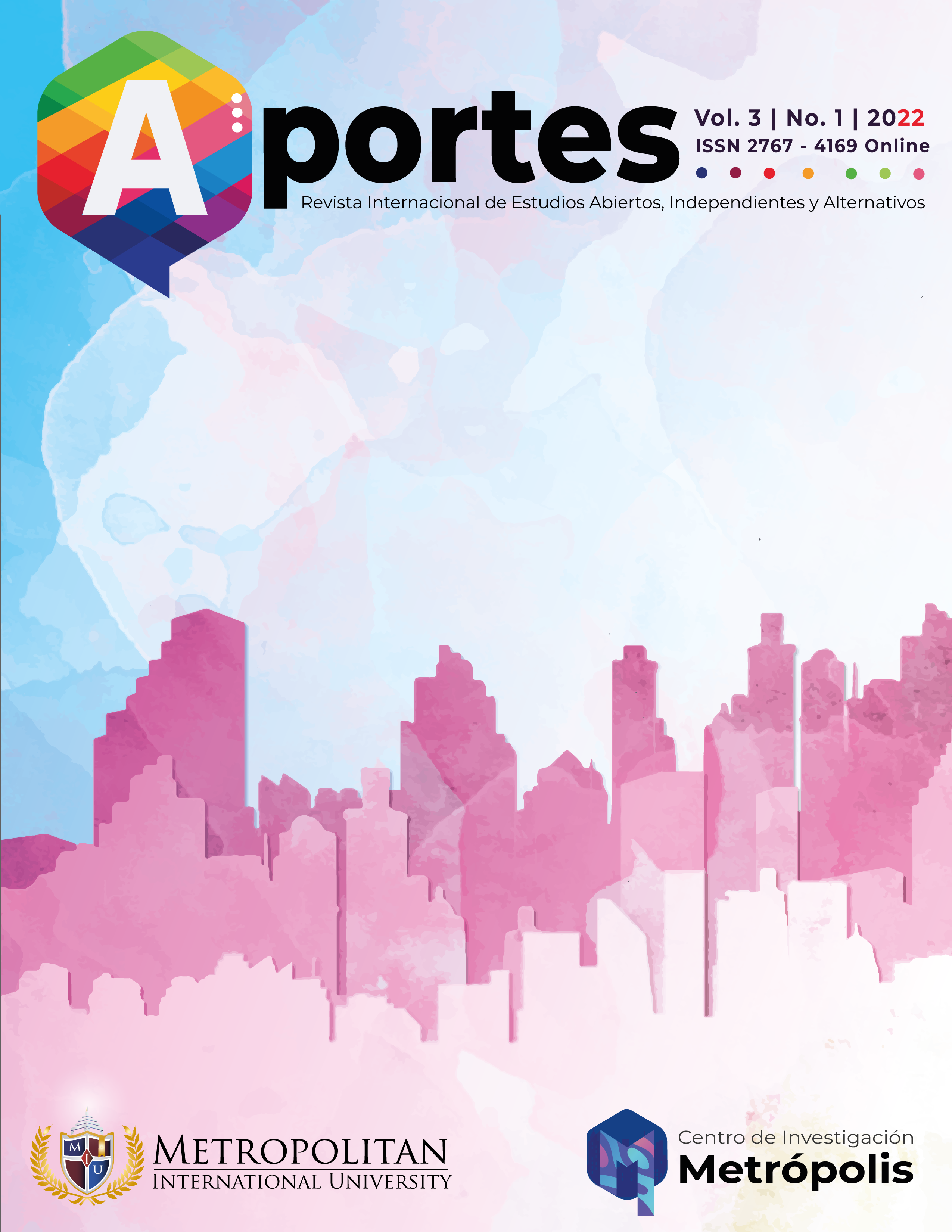 					Ver Vol. 3 Núm. 1 (2023): Aportes| Revista Internacional de Estudios Abiertos, Independientes y Alternativos
				